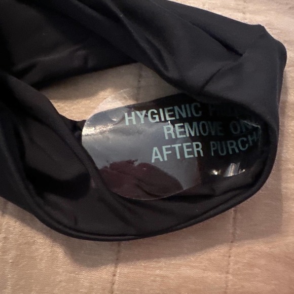 Swiminista Women’s High-Leg Tie Front Ruched Back Bikini Bottoms Size M  Black - Picture 5 of 5